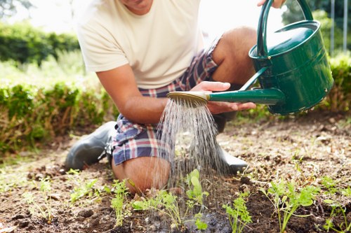 Careful planting and maintenance by Shadwell gardeners