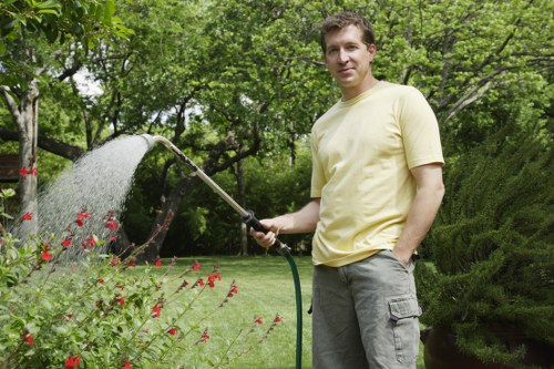 Soft landscaping and garden design work for a Shadwell home